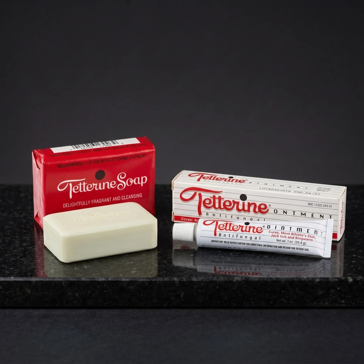 Bundle: Tetterine Ointment (White) + Tetterine Soap
