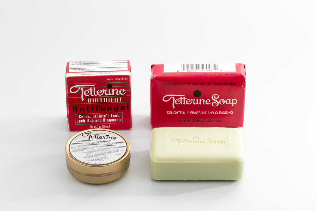 Bundle: Tetterine Ointment (Green) + Tetterine Soap
